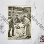 #0151 - Post Card - Adolf Hitler, A Harvest Bouquet to the Führer (Photo Hoffman)