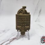 #0356 - 1933 NSBO Tinnie – Adel der Arbeit with Eagle & Cogwheel Emblem