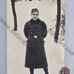 #2288 - WWII German Soldier Winter Portrait (KIA 1942) — RPPC