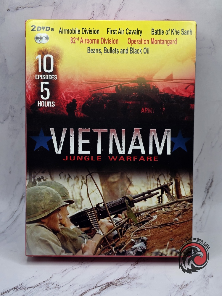 #0872 - Vietnam Jungle Warfare – 2 DVD Documentary Set (10 Episodes)