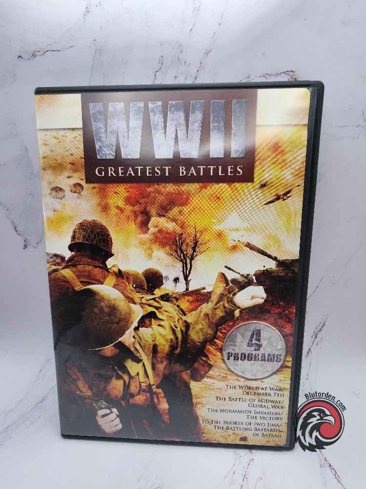 #0879 - WWII Greatest Battles – Documentary DVD (4 Programs)