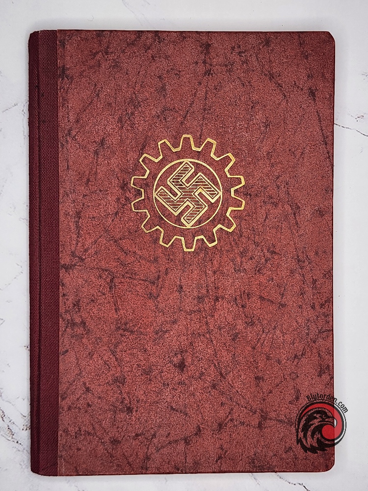 #1435 - Deutsche Arbeitsfront (DAF) Beitragsbuch – 1939–1942 – Bremen