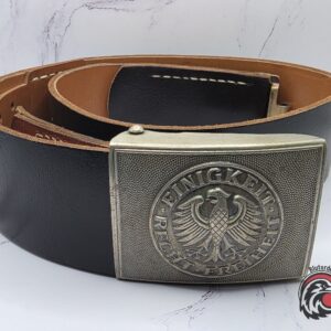#1303 - Bundeswehr Belt & Buckle – “Einigkeit Recht Freiheit” – Marked – Complete Set