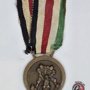 #1656 - Italo-German Africa Campaign Medal – With Original Ribbon (Italian Issue)