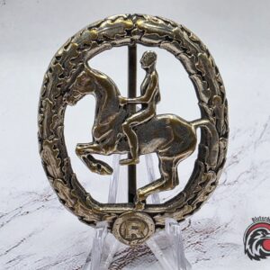 #2546 - German Equestrian Proficiency Badge – Horseman (Reiterabzeichen) – Silver Grade