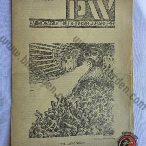 #2658 - German POW Camp Newspaper “PW” – Fort Devens, USA – February 1945