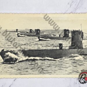#0858 – Kriegsmarine Period Photograph – German U-Boat Wolfpack – Former Soviet Archive