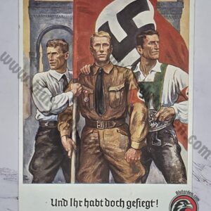#1585 – Official 9 November 1938 Munich Putsch Commemorative Postcard