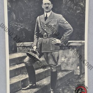 #2117 – Photo-Hoffmann "Bildnis des Führers" House of German Art Real Photo Postcard