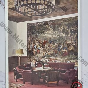 #2639-242 - Berghof Great Hall Tapestry Room Postcard