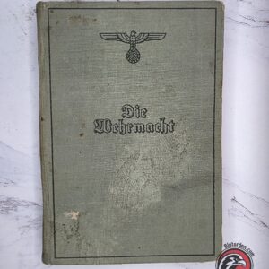#2740-0003 – Die Wehrmacht 1941 – Official OKW Hardcover Book – Christmas 1942 Presentation Inscription