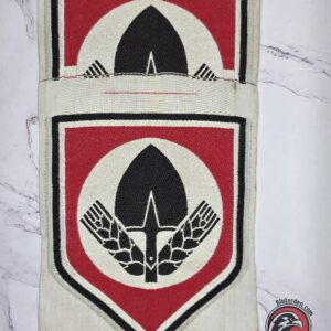 #0862 – German WWII RAD BeVo Athletic Sports Patch – Large Factory End Run Piece