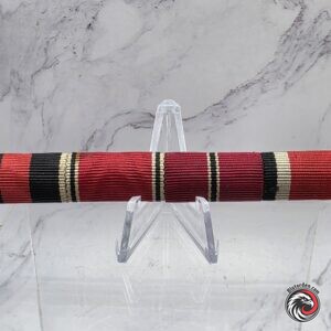 #2740-0034 – German WWII Four-Place Ribbon Bar – Sudetenland, Anschluss, Eastern Front & Iron Cross 2nd Class