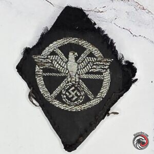 #2740-0066 – German WWII NSKK Driver’s Sleeve Diamond – Uniform Removed