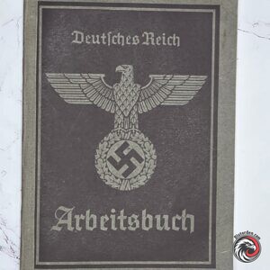 #2740-0011 – German WWII Deutsches Reich Arbeitsbuch – Female Non-Reich German Worker – Vienna
