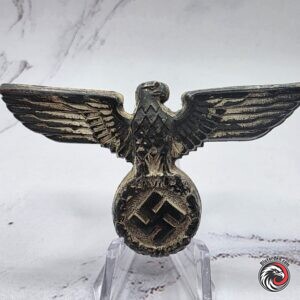 #2740-0074 – German WWII SA / NSDAP Political Visor Cap Eagle – RZM M1/13 – L. Christian Lauer