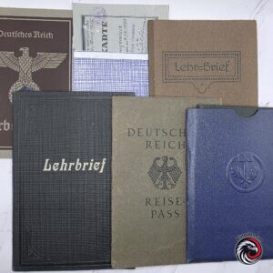 #2752-014 – German Named Document Grouping to Baumeister Kurt Fritz Rudolph – Chemnitz – 1914–1950